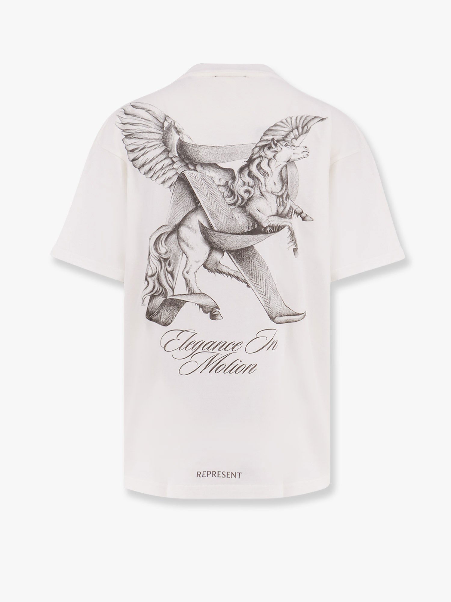 Tričko Represent Clo Represent Elegance In Motion Graphic T-Shirt Biela | MLM4106672, 1
