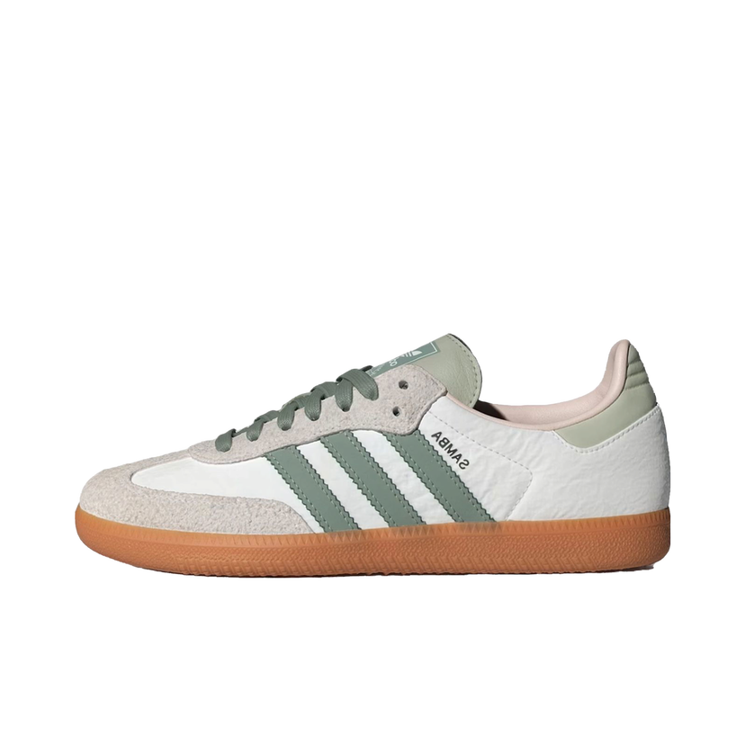 Tenisky a topánky adidas Originals Samba OG Silver Green Biela | ID0492