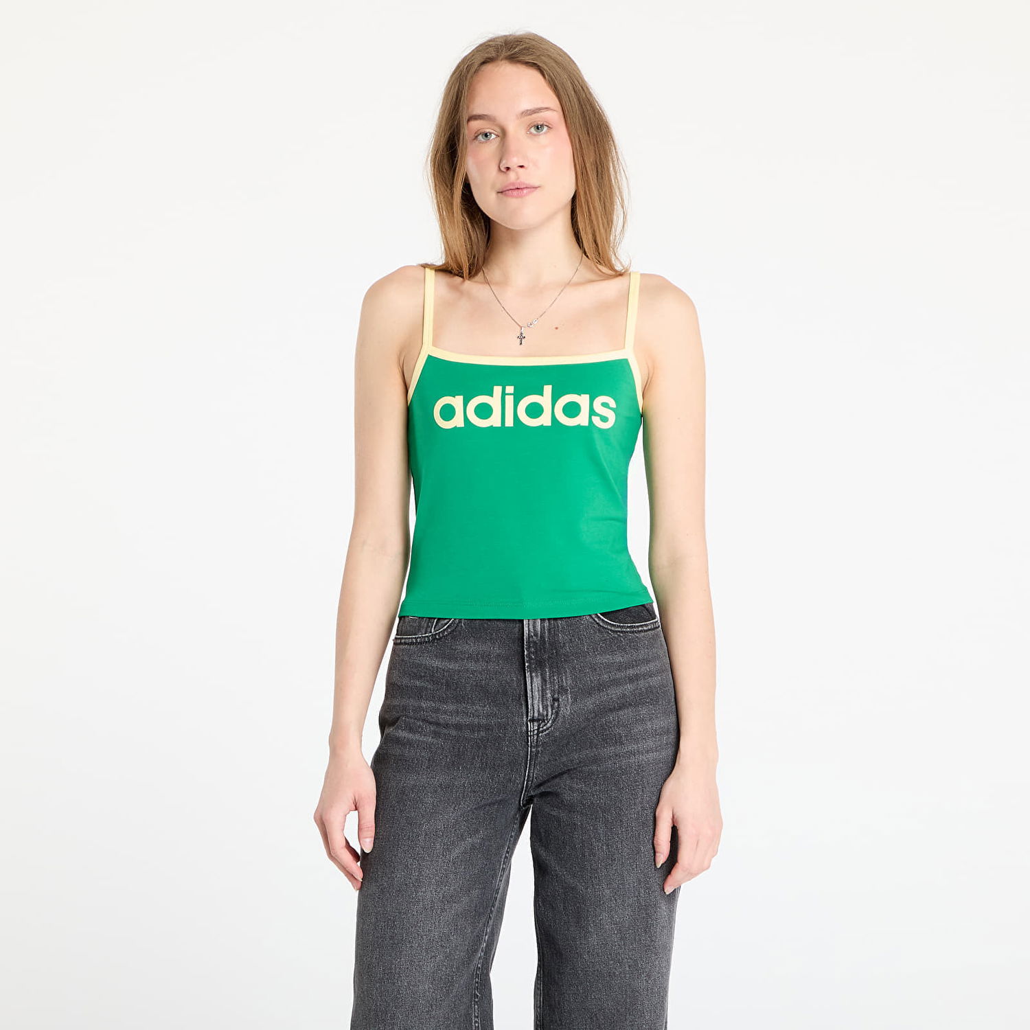 Tielko adidas Originals adidas Originals Tank Top Zelené | KD2290, 0