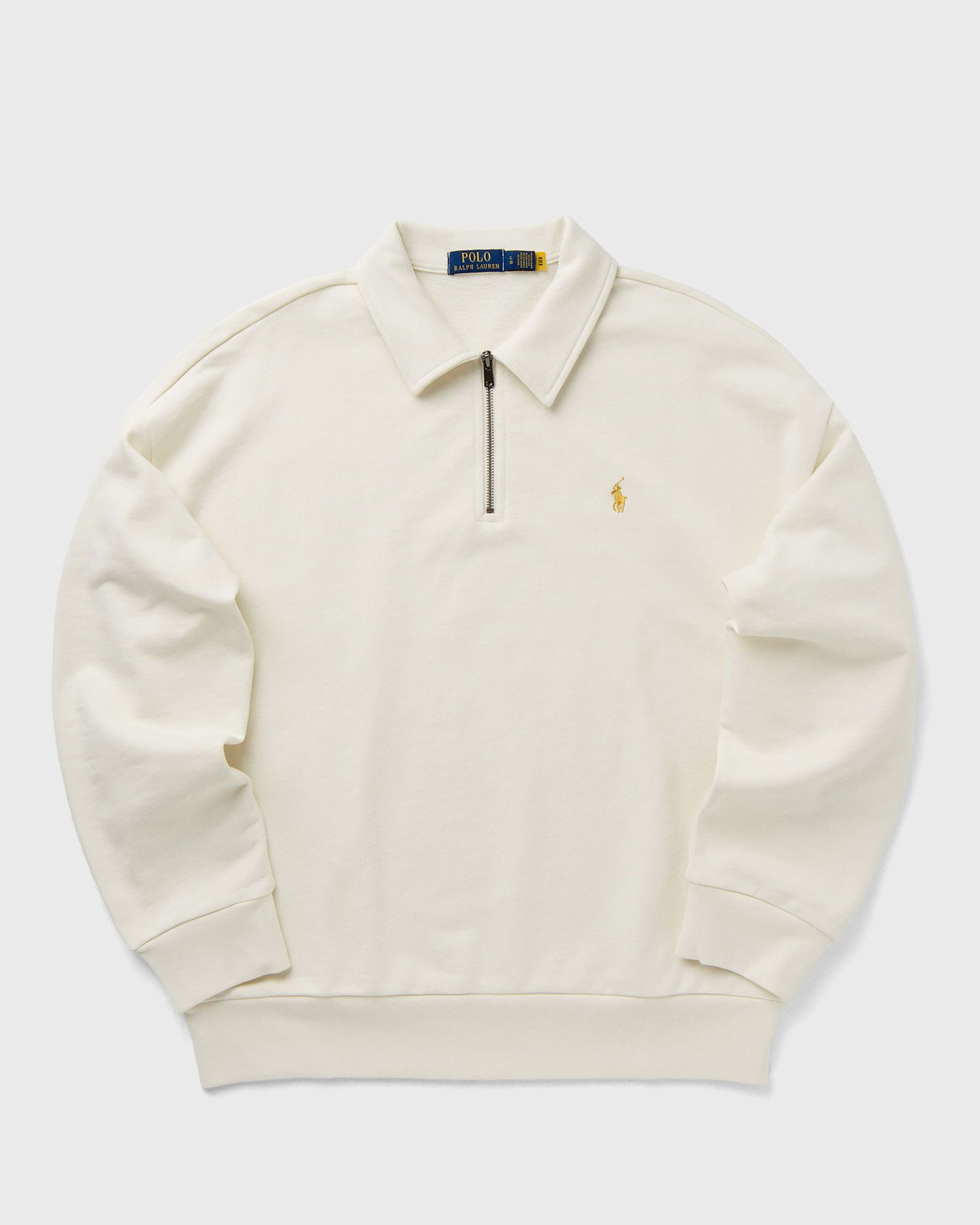 Mikina Polo by Ralph Lauren Beige Half-Zip Sweatshirt Biela | 710961601001, 0