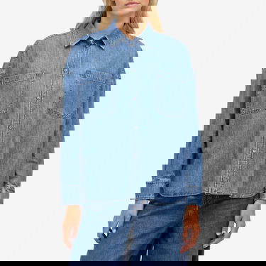 Košeľa Max Mara Weekend By Denim Shirt Modrá | 2425116042600-8, 2