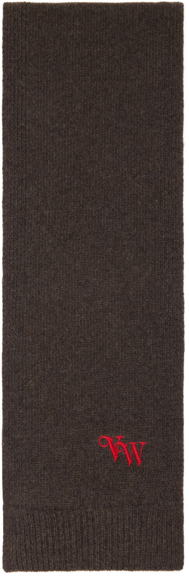 Šál Vivienne Westwood Cashmere Scarf Hnedá | 81030155-K004A-, 0
