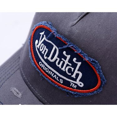 Šiltovka Von Dutch Von Dutch Kalmar Trucker Cap Šedá | VD-7030845, 5