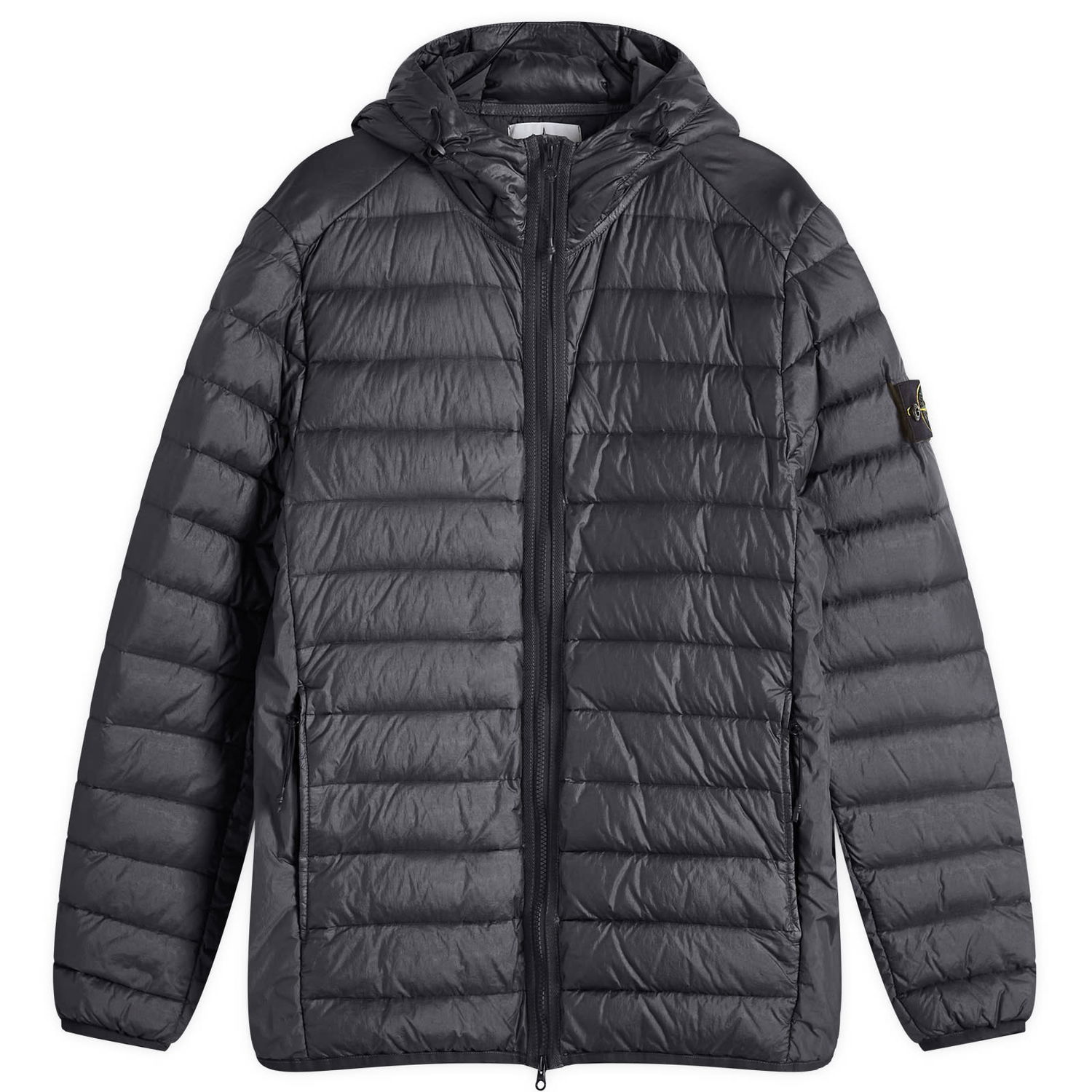 Bunda Stone Island Lightweight Hooded Down Jacket Čierna | 811540324-A0020, 0