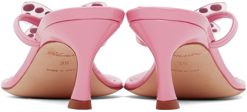 Doplnky Blumarine Blumarine Butterfly Heeled Sandals Ružová | 6A4527PX50900497, 1