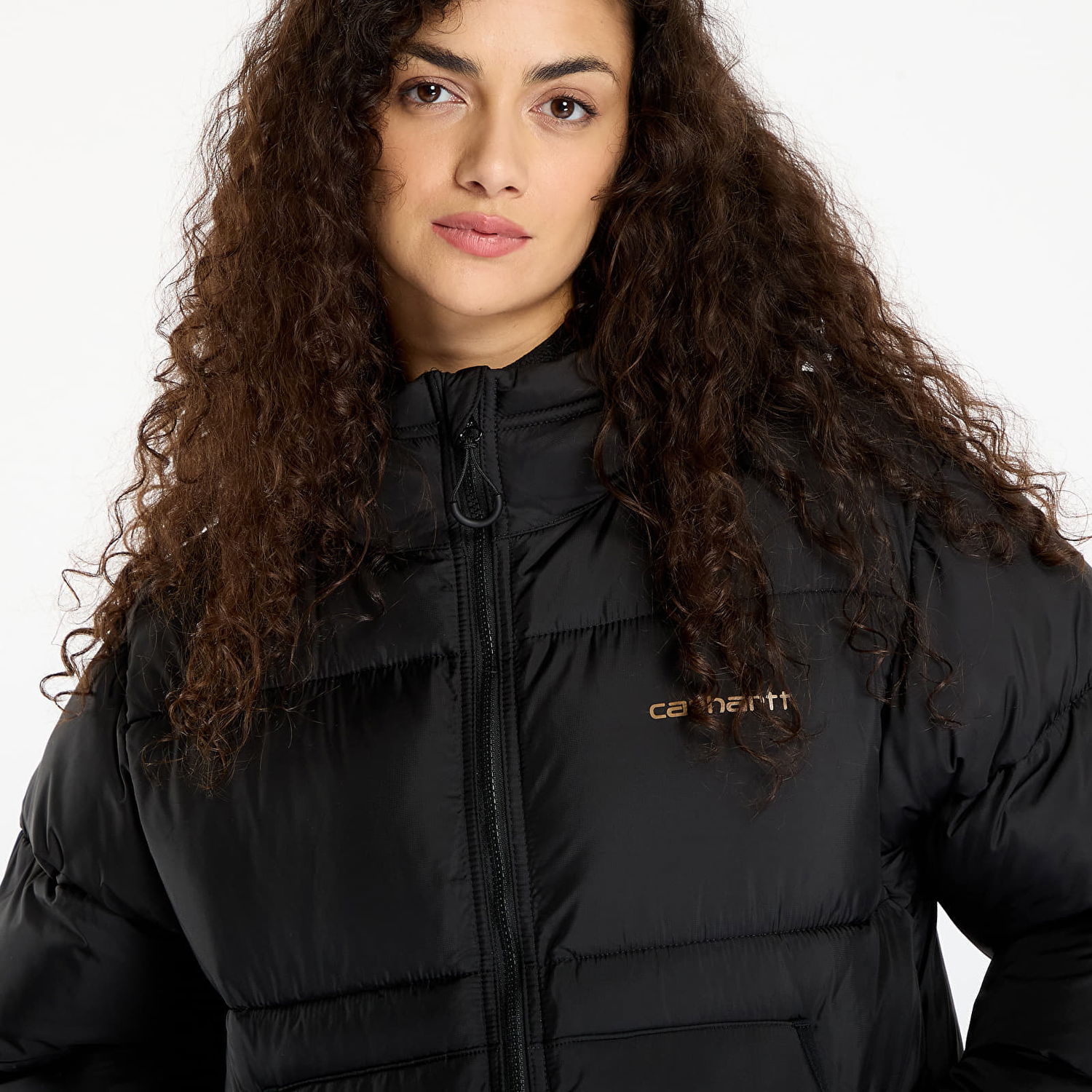 Prešívaná bunda Carhartt WIP Toronto Jacket Wild Dog Print Čierna | I035371.3AKXX, 1