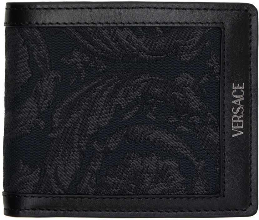 Peňaženka Versace Barocco Bifold Wallet Čierna | DPU2463_1A09321