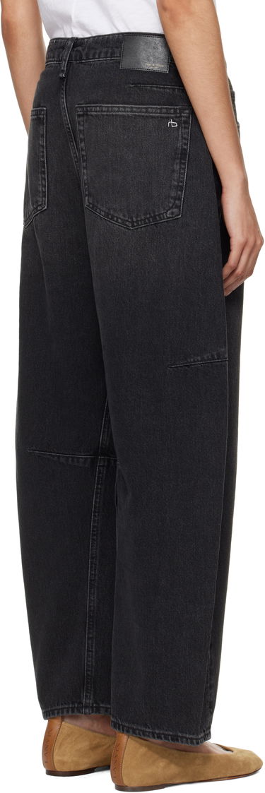 Džínsy rag & bone rag & bone 'The Charlie' High-Rise Barrel Jeans Čierna | WDD24F2994ACBS, 2