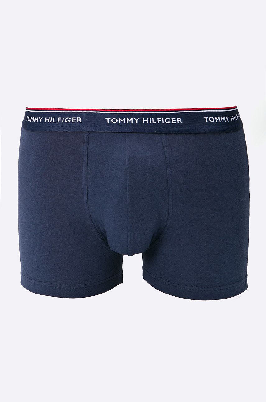 Spodná bielizeň a ponožky Tommy Hilfiger Stretch Trunk 3-pack Navy | 1U87903842, 0