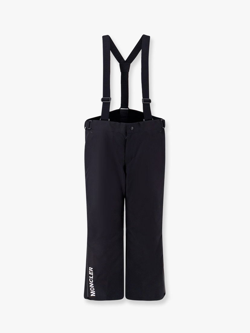 Nohavice Moncler Black Ski Bib Pants Čierna | 0972G00003549SU999