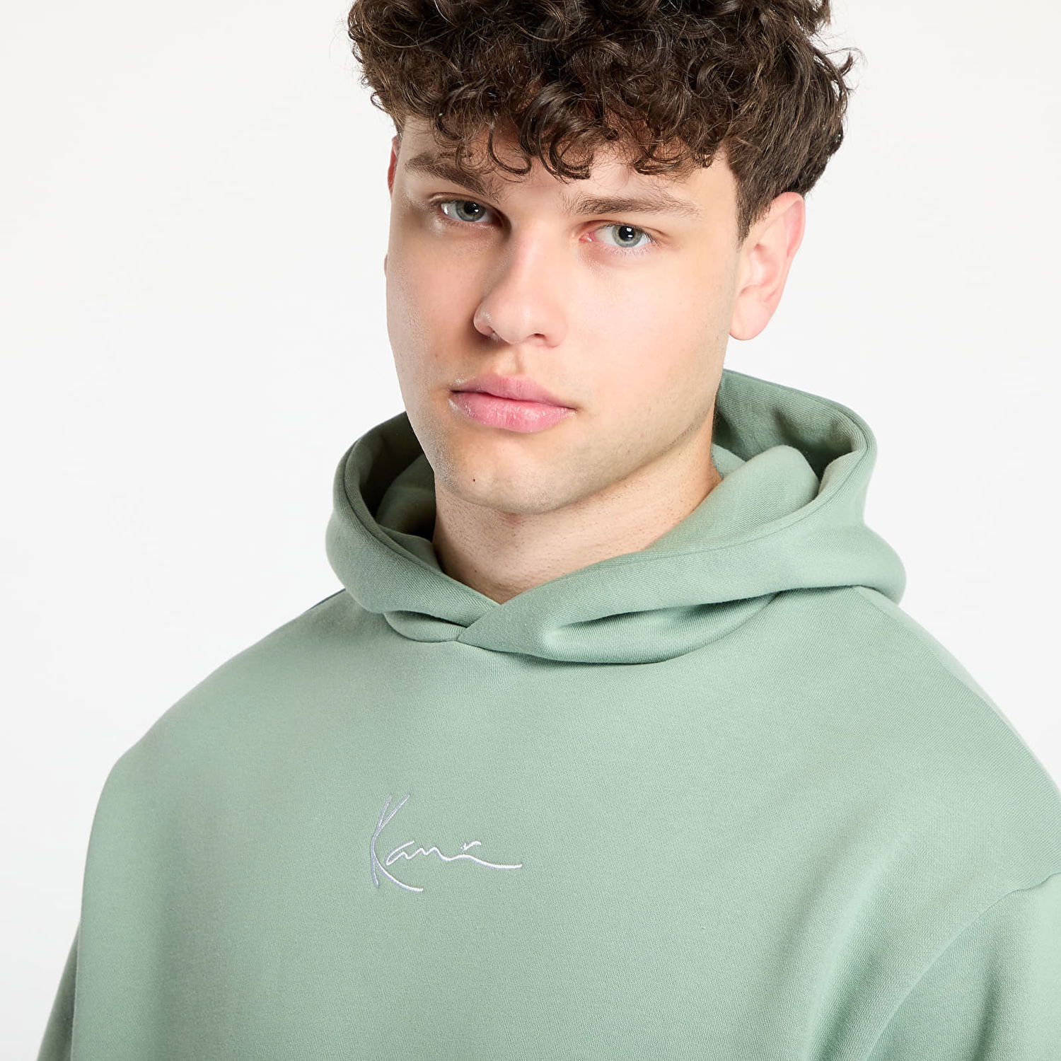 Mikina Karl Kani Karl Kani Small Signature Essential Hoodie Zelené | PD00008143, 1