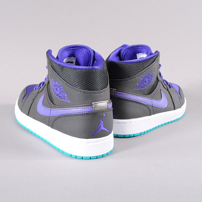 Tenisky a topánky Jordan Air Jordan 1 Mid "Grape" Čierna | 554724 015, 1