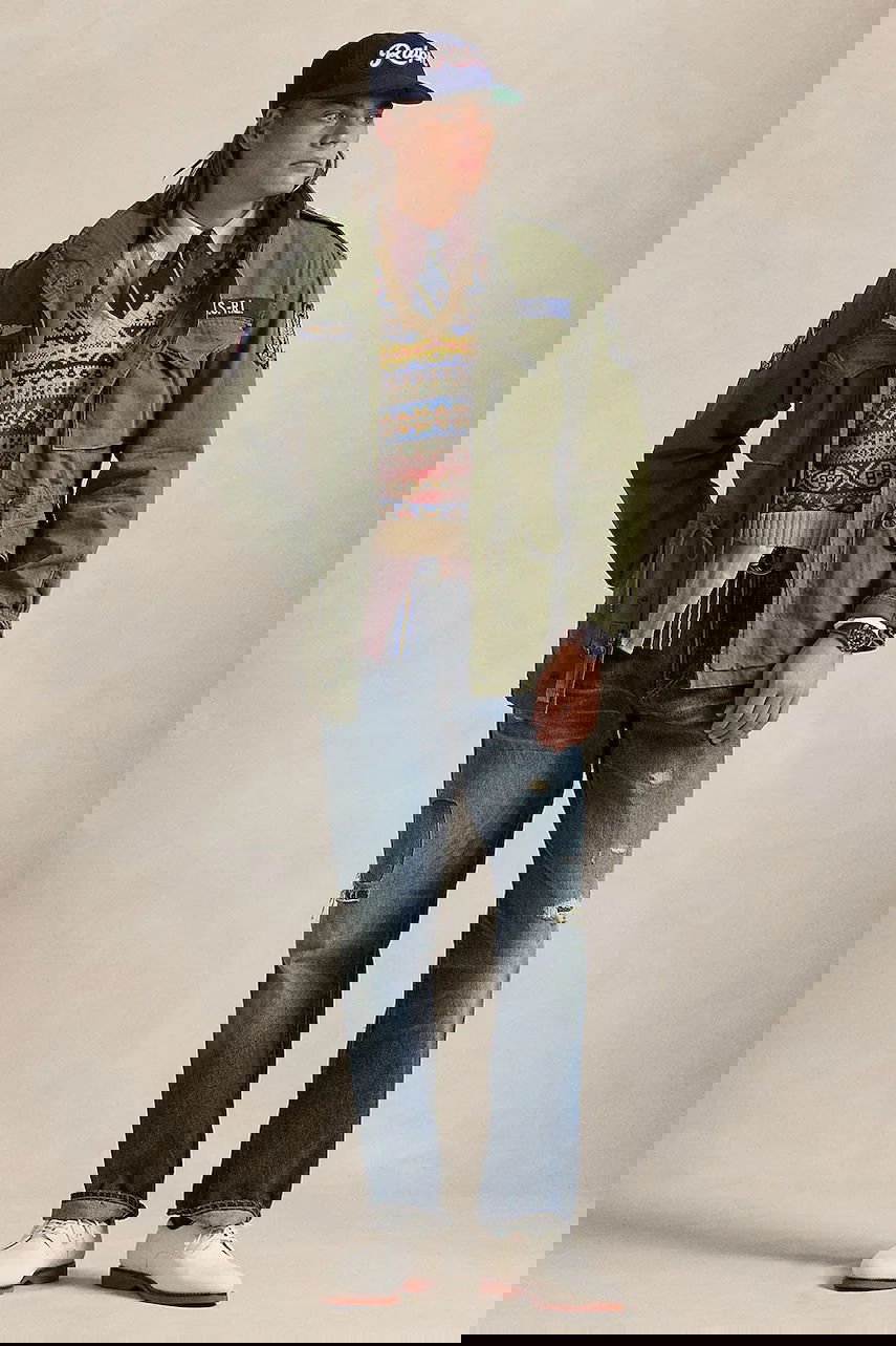 Green Cotton Field Jacket