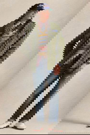 Vesta Polo by Ralph Lauren Green Cotton Field Jacket Béžová | 710961616, 3