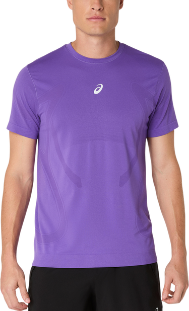 Tričko Asics Road Seamless Short Sleeve T-Shirt Fialová | 2011d355-500, 0