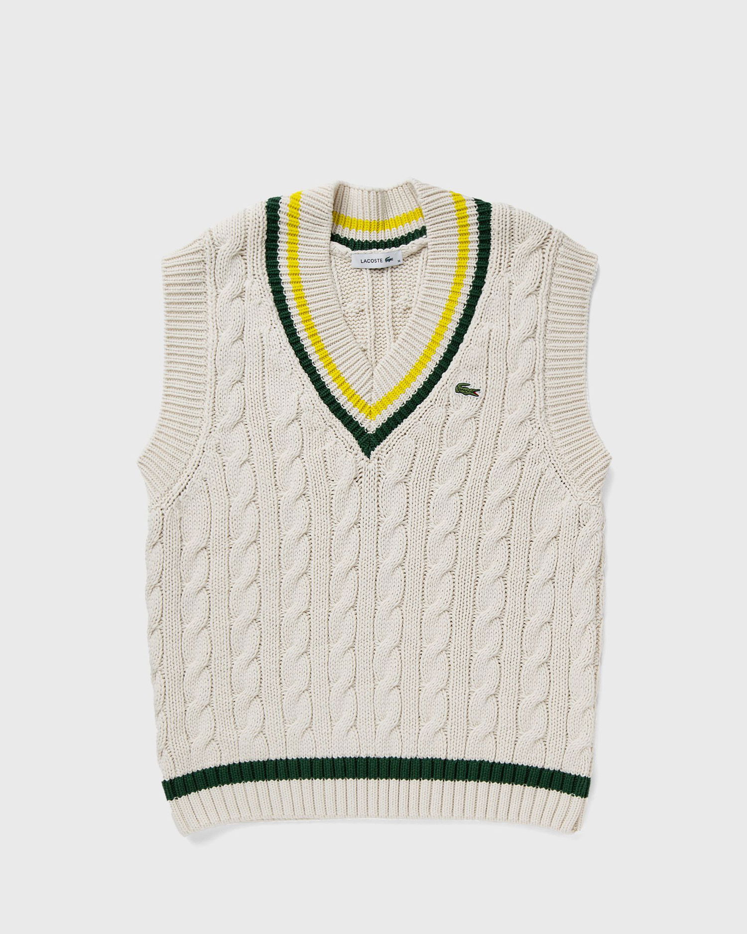 Sveter Lacoste PULLOVER Vest Béžová | AF6945-IUS, 0