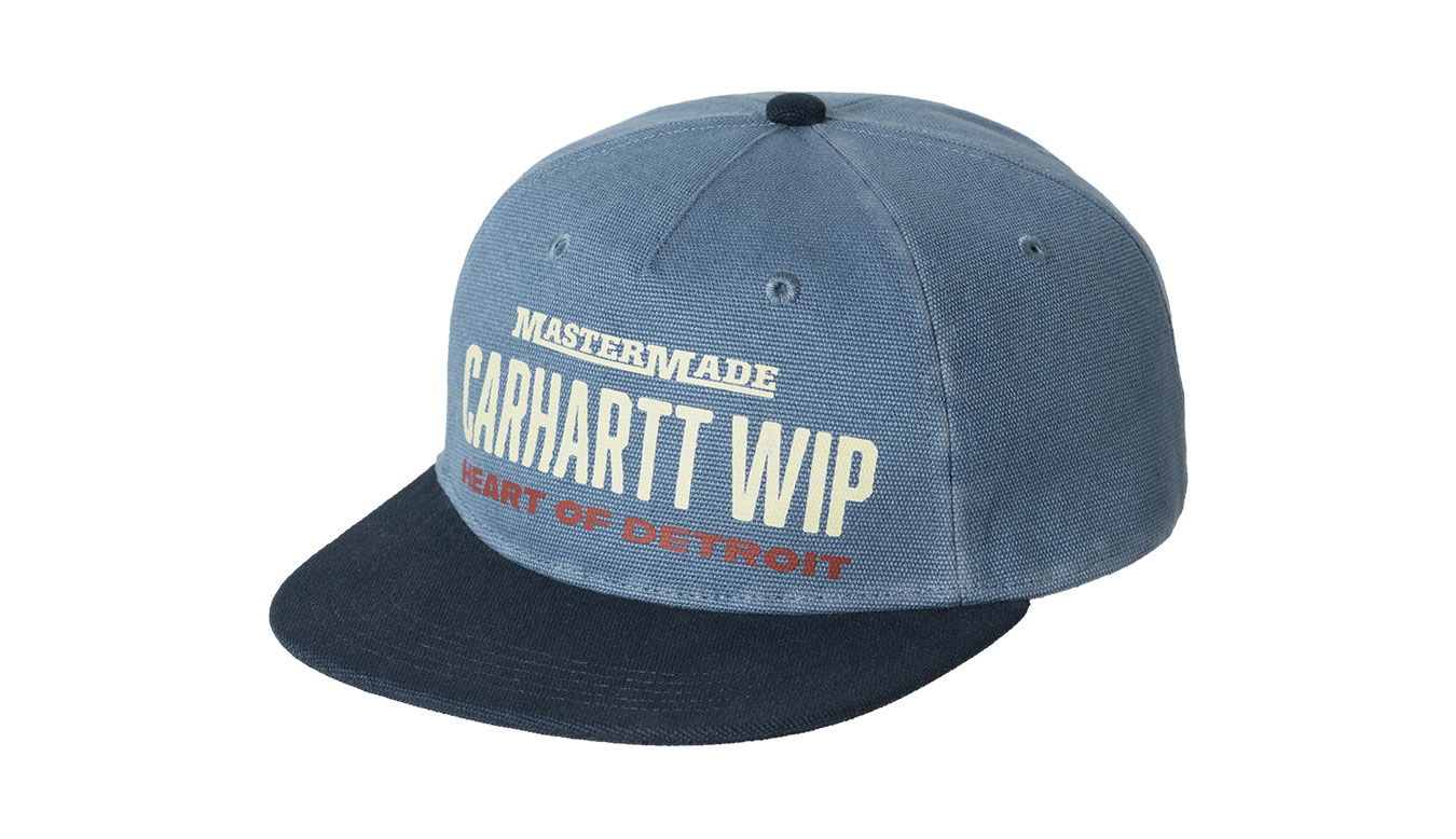 Šiltovka Carhartt WIP Mastermade Heart of Detroit Arcan Cap Modrá | I035248_1YI_XX, 0