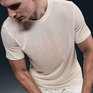 Tričko Nike Dri-FIT Basketball T-Shirt Béžová | HJ3472-110, 4