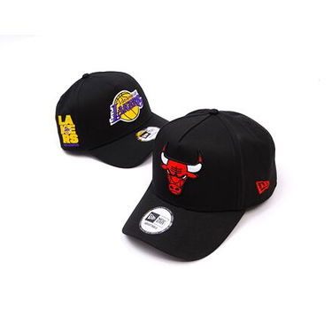 Šiltovka New Era Chicago Bulls NBA Side Patch 9FORTY A-Frame Adjustable Hat Čierna | 60595220, 5
