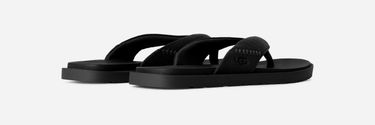 Tenisky a topánky UGG Seaside II Leather Flip-Flops Čierna | 1166610-BLK, 1