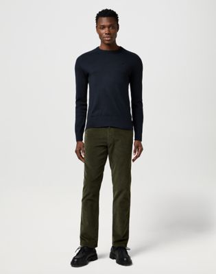 Sveter Wrangler Wrangler Regular Fit Knit Sweater Navy | 112371536:XXL, 1