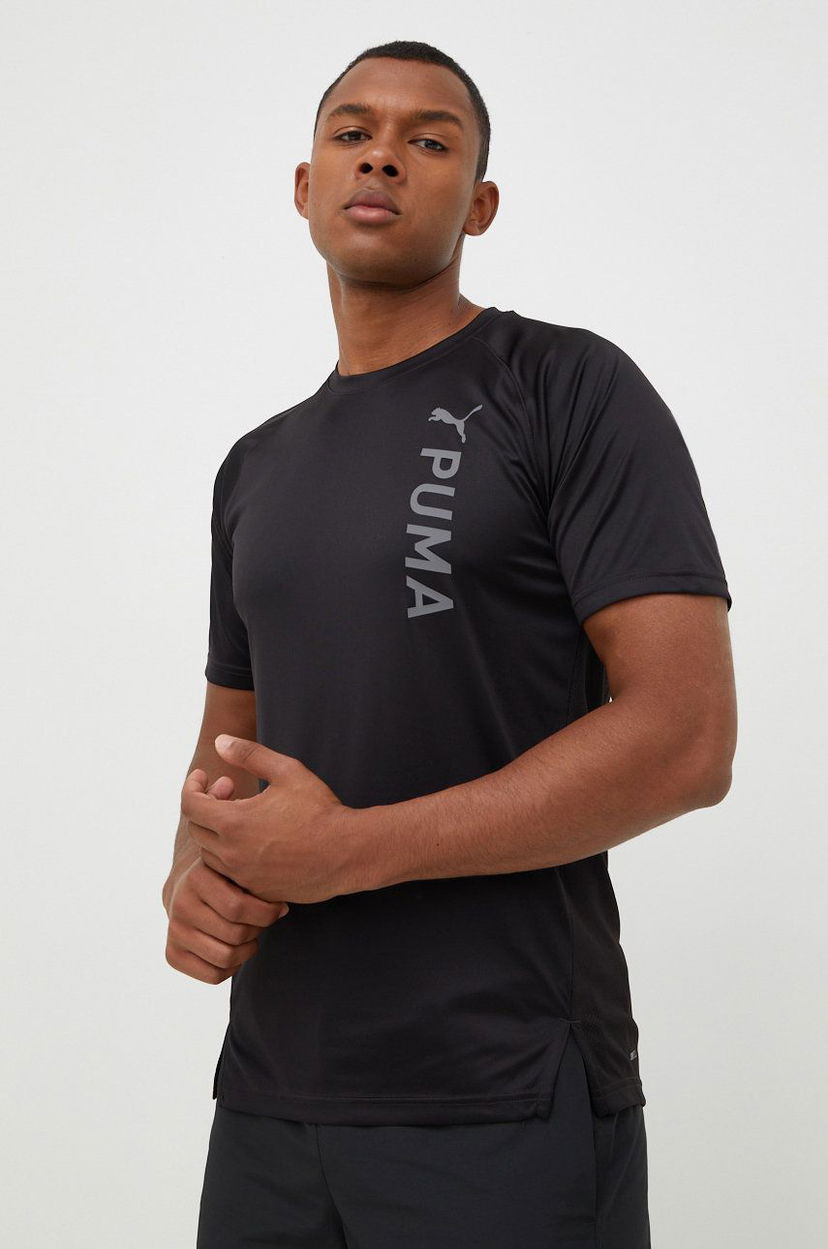 Tričko Puma Training T-Shirt Fit Čierna | 522119