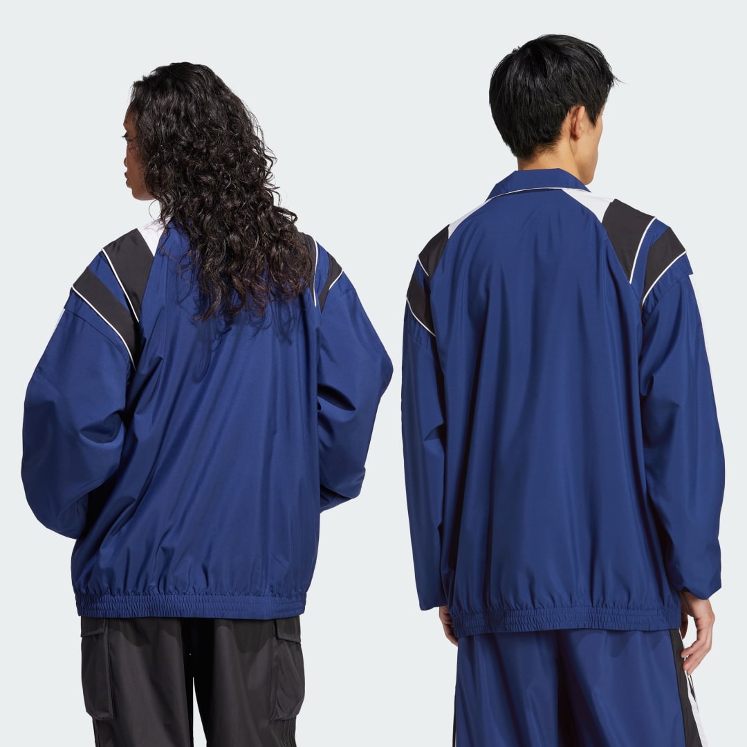 Vetrovka adidas Performance Blue Cut Line Track Jacket Modrá | JW9740, 1