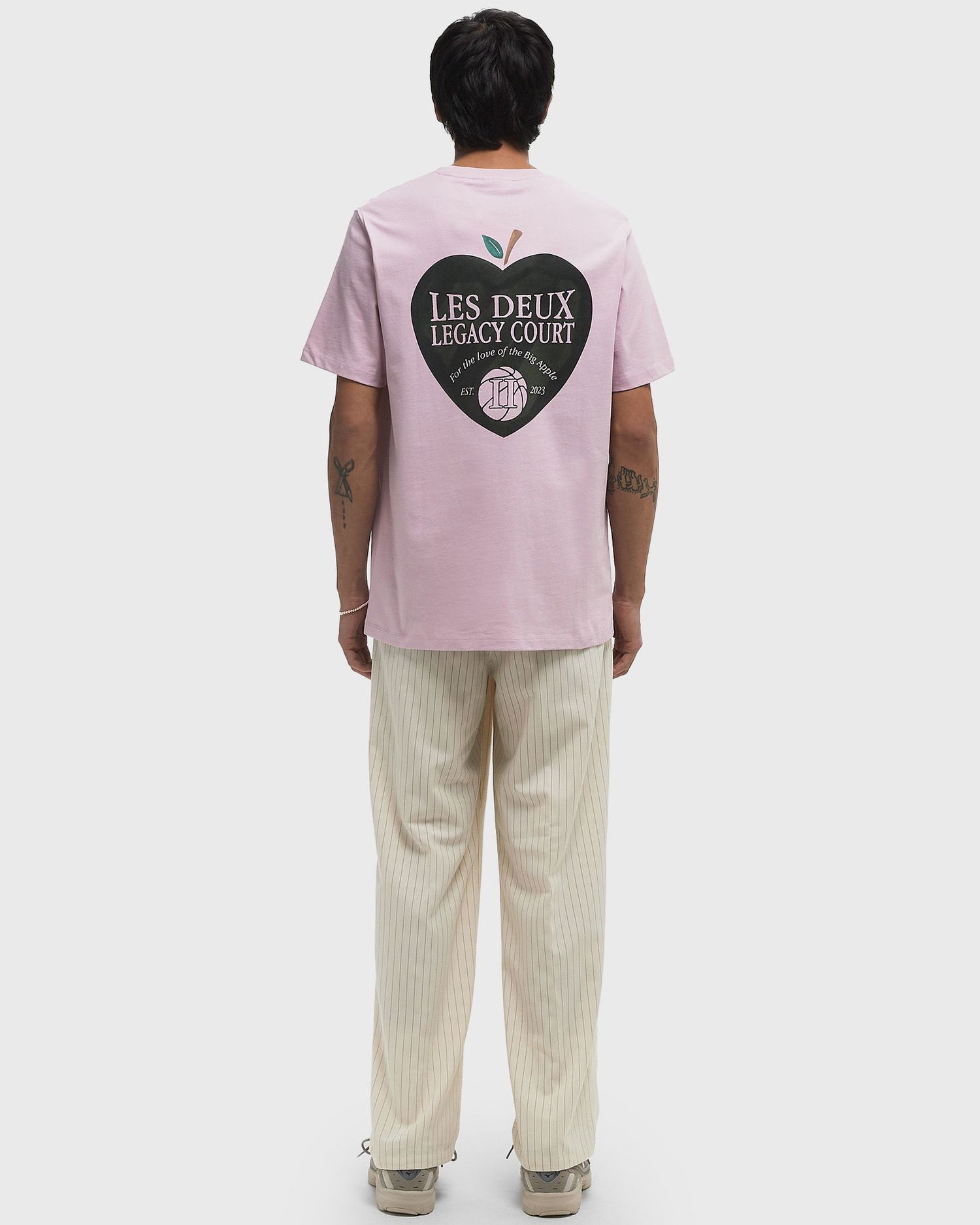 Tričko Les Deux Les Deux Legacy Court T-Shirt XXL Ružová | LDM101204-679679, 1