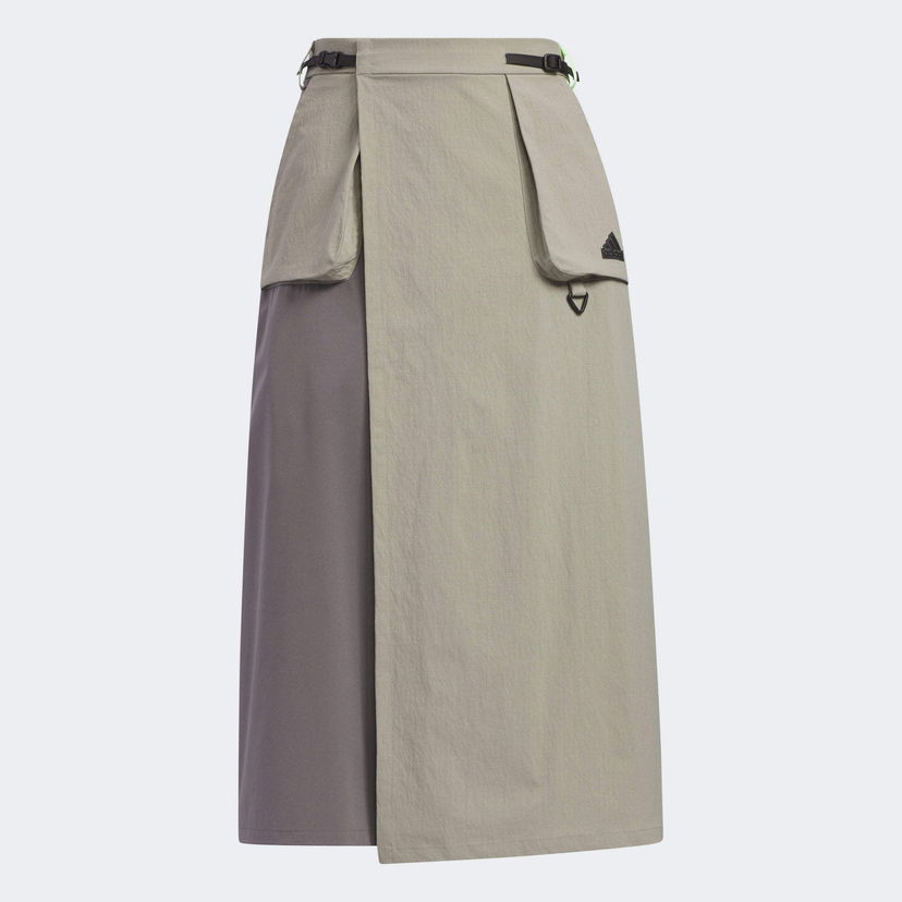 Sukňa adidas Originals City Escape Cargo Skirt Zelené | JE8585