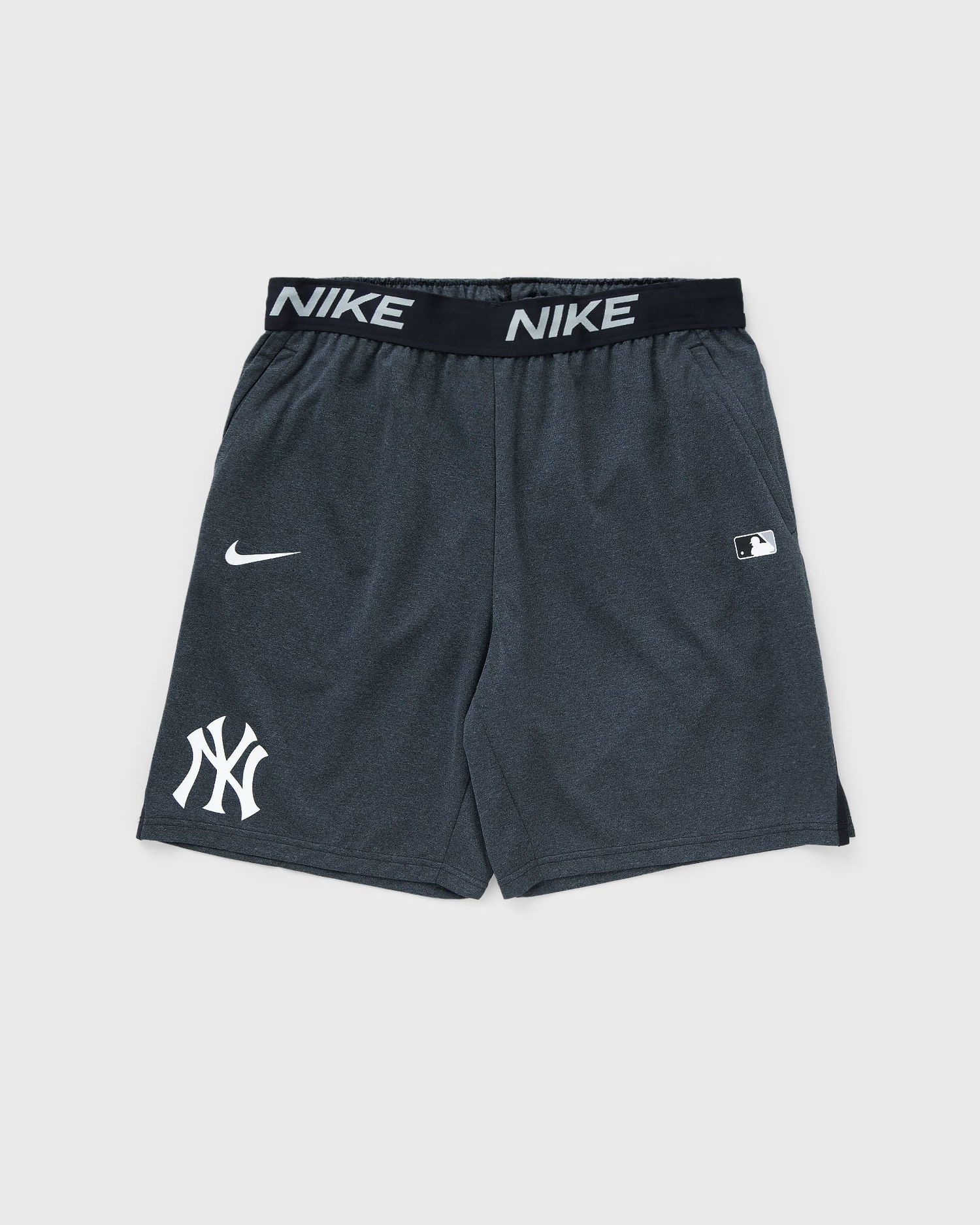 Šortky Nike Knit Shorts New York Yankees Šedá | 015E-11L5-NK-HVB, 1