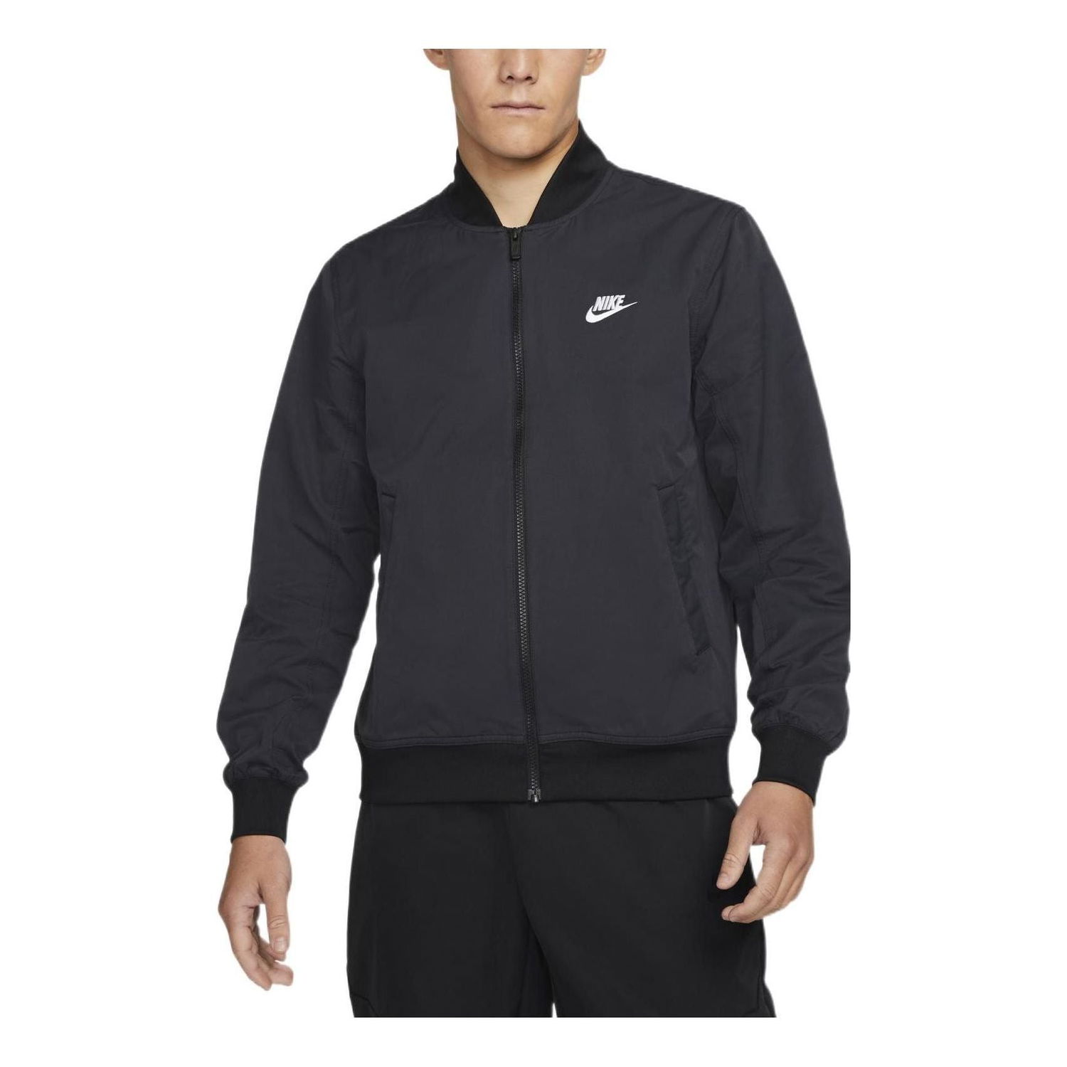 Bomber bunda Nike Logo Bomber Jacket Čierna | DM6822-010, 0