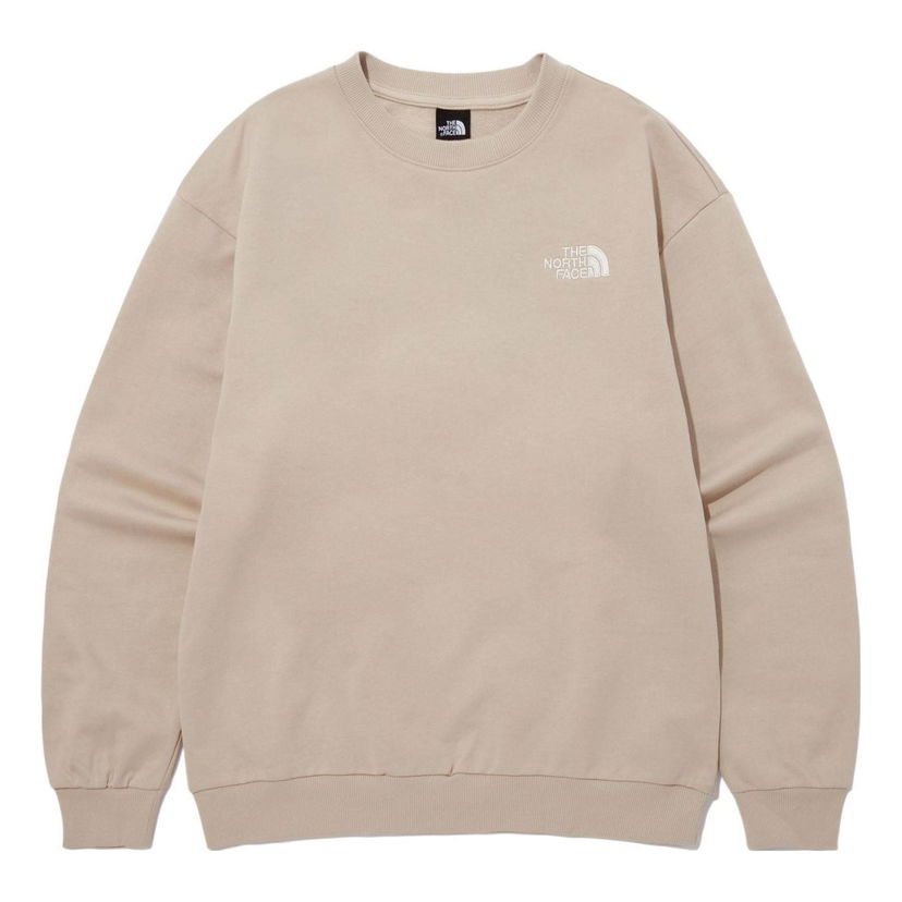 Sveter The North Face Essential Cotton Sweatshirt Béžová | NM5MP40D