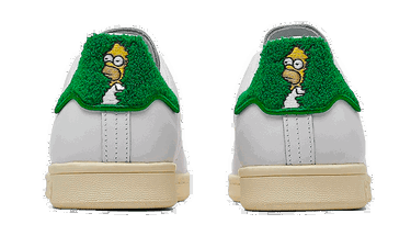Tenisky a topánky adidas Originals Stan Smith "Homer Simpson" Biela | IE7564, 4