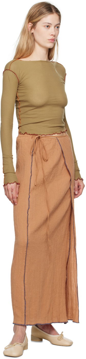 Maxi Skirt with Front Slits