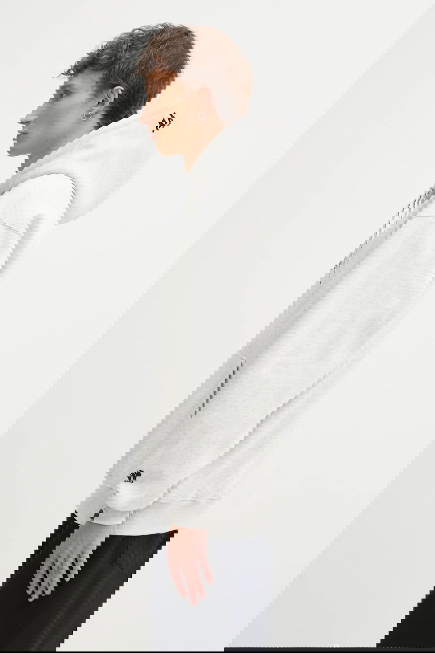 Mikina AAPE by A Bathing Ape Aaper Laper Apes and Planet Earth Graphic Hoodie Šedá | AAPSWMC370XAP, 1