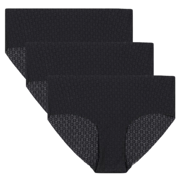 Nohavičky Under Armour Under Armour Solid 3-Pack Hipster Panties Čierna | 1390413-001, 0