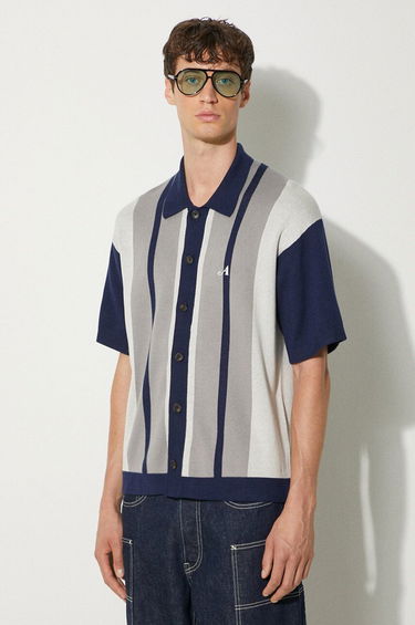 Polo tričko Awake NY Awake NY Knit Camp Collar Cardigan Rôznofarebný | SP24.KN005, 4