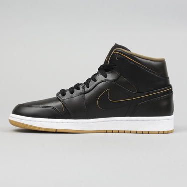 Tenisky a topánky Jordan Air Jordan 1 Mid "Black Gold" Čierna | 554724-042, 0
