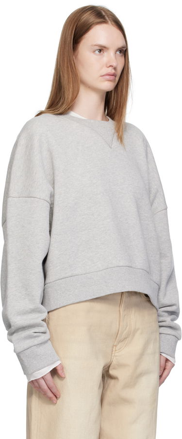 Mikina Entire Studios Entire Studios Box Crew Sweatshirt Šedá | ES2126SI, 4