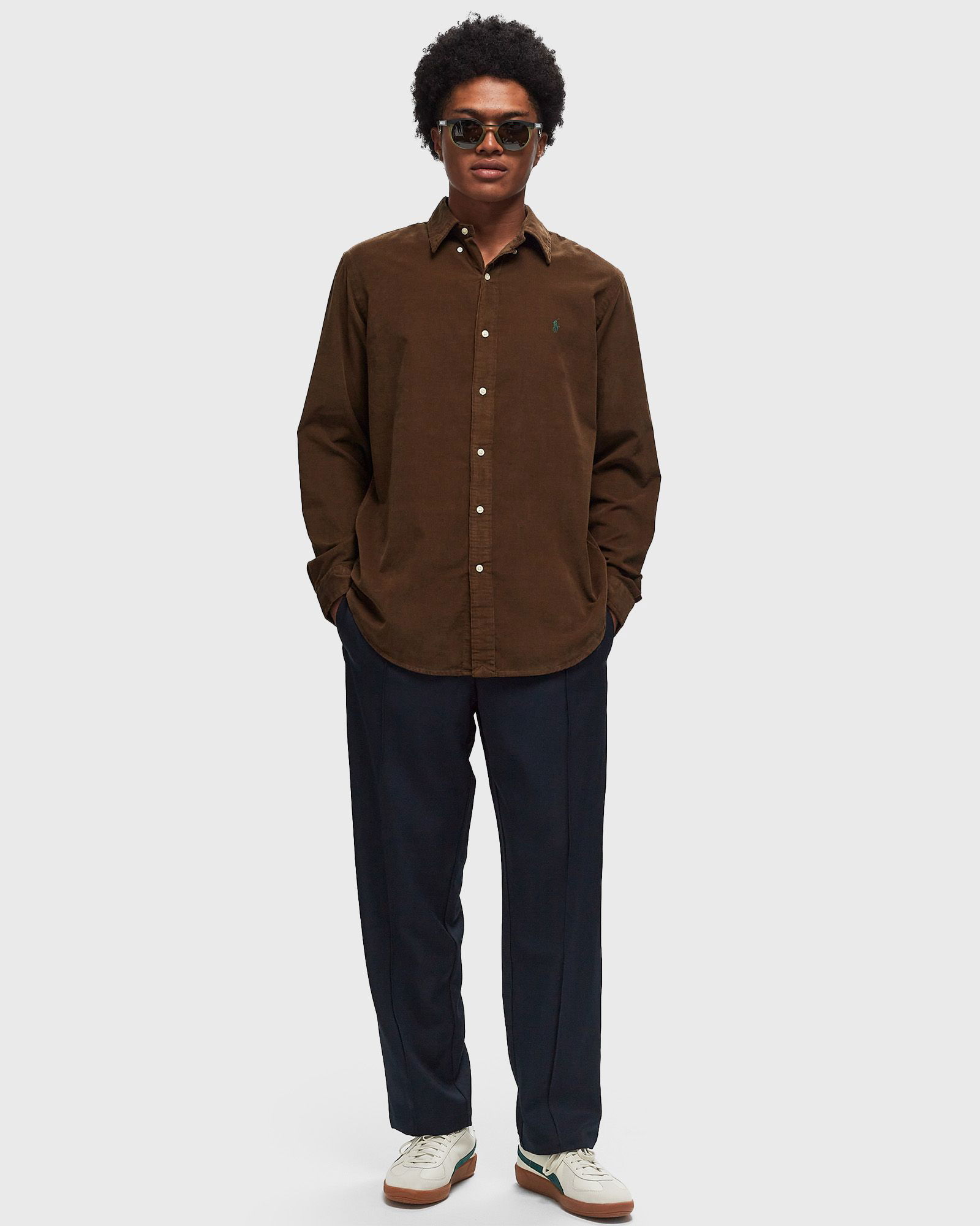 Corduroy Button Down Shirt