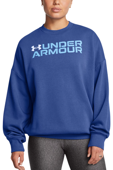 Mikina Under Armour Fleece Crewneck Sweatshirt Modrá | 1386513-432, 0