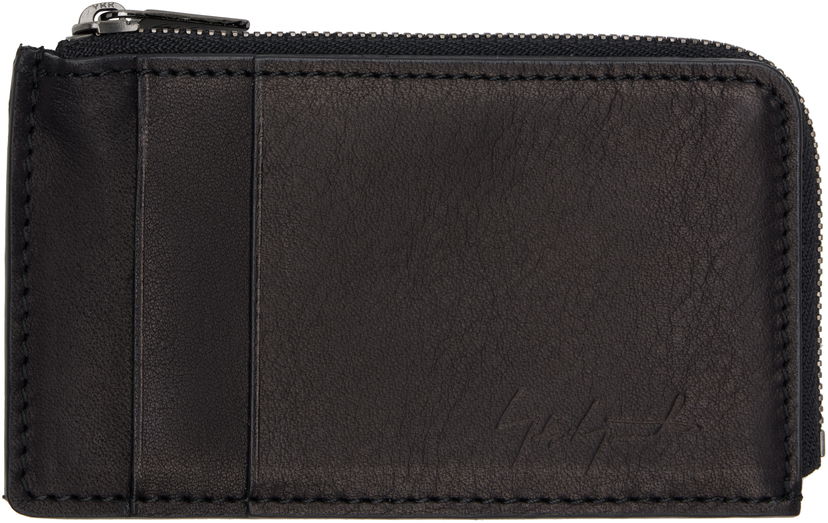 Peňaženka Yohji Yamamoto YOHJI YAMAMOTO Mini Card Wallet Čierna | DA-A85-784