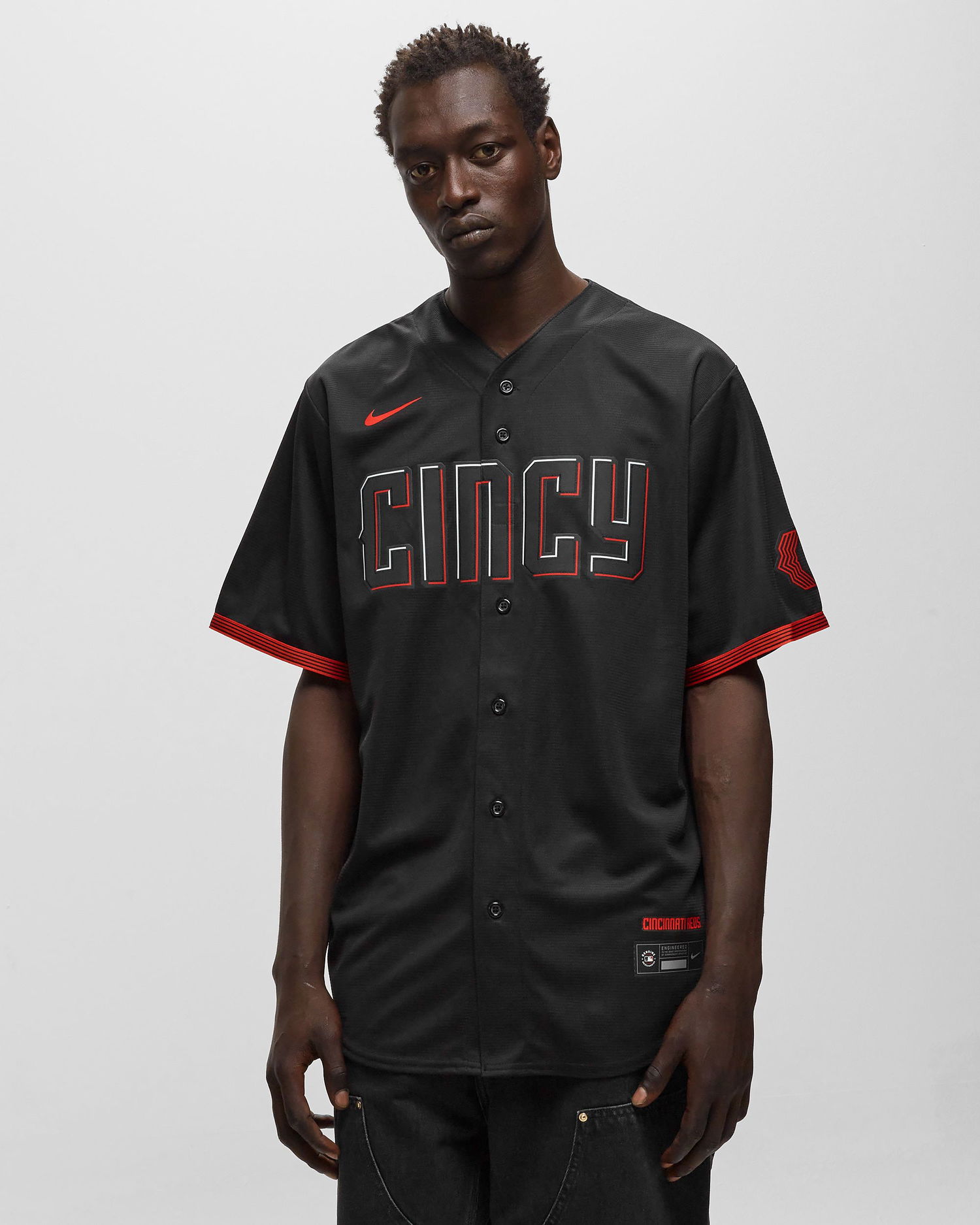 Dres Nike MLB Cincinnati Reds Official Replica Jersey City Connect Čierna | T770-01N9-RED-CC4, 1