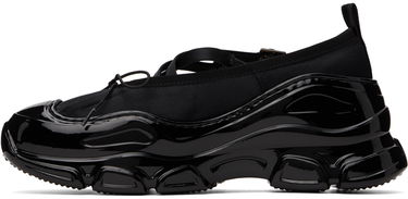Starostlivosť o obuv Simone Rocha Simone Rocha Classic Criss Cross Tracker Ballerinas Čierna | HT19 0755, 2