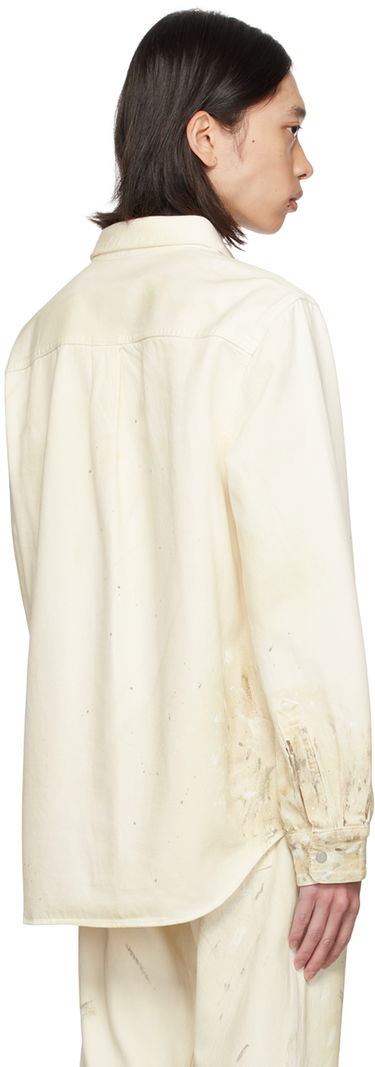Košeľa Helmut Lang Helmut Lang Painted Denim Shirt Biela | O05DM101, 2