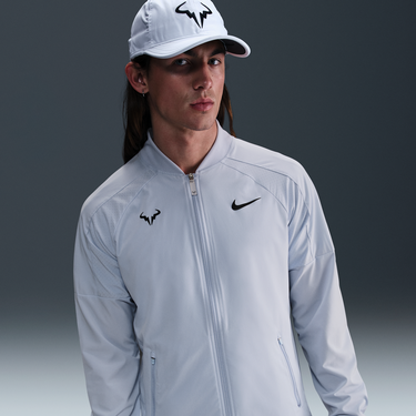 Bomber bunda Nike Dri-FIT Rafa Tennis Jacket Šedá | DV2885-057, 4