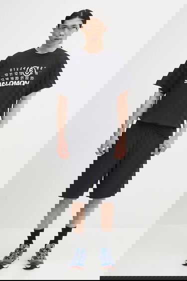 Tričko Maison Margiela MM6 Maison Margiela x Salomon Printed T-Shirt Čierna | SH0GC0051, 4