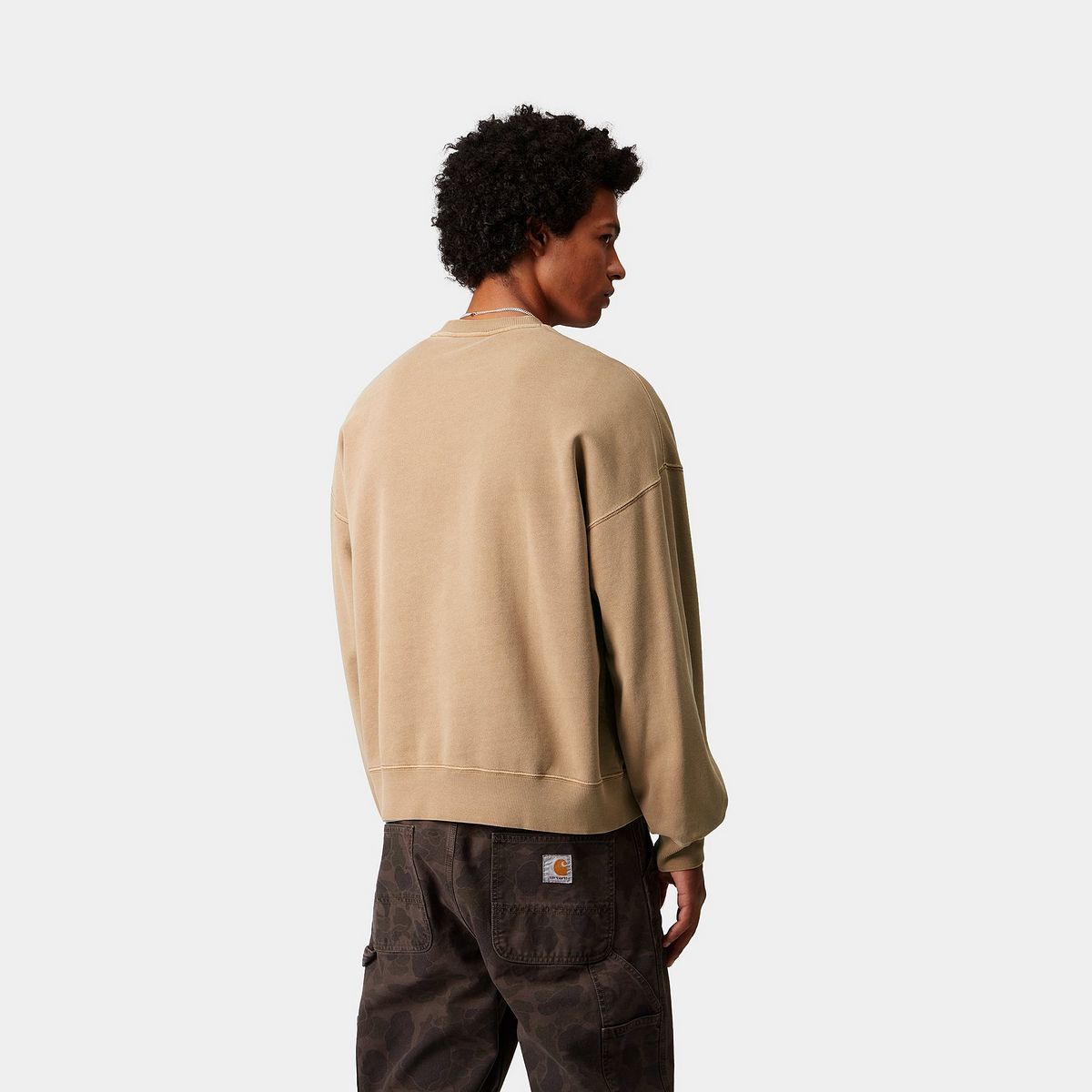 Mikina Carhartt WIP Carhartt WIP Benton Sweatshirt Béžová | I035436_9, 1