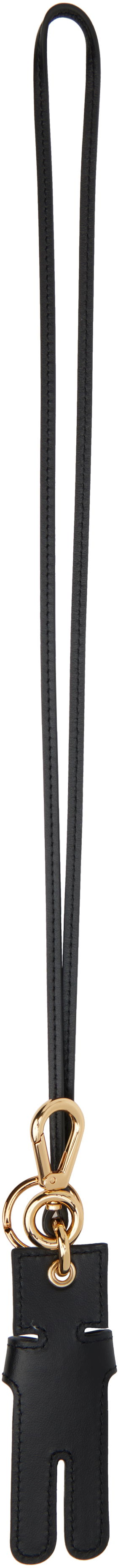 Kľúčenka Jacquemus Jacquemus La Croisière 'The Amico' Leather Keychain Čierna | 25E255AC348-3000, 1