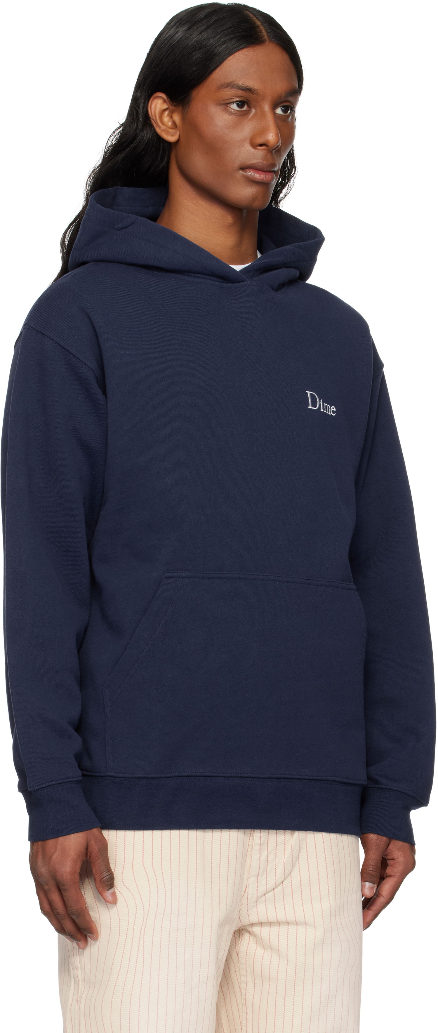 Mikina Dime Classic Small Logo Hoodie Navy | DIME2SP2533NVY, 1